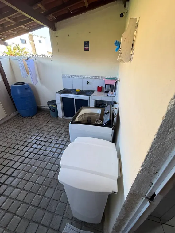 Área de serviço coberta da Casa Matriz