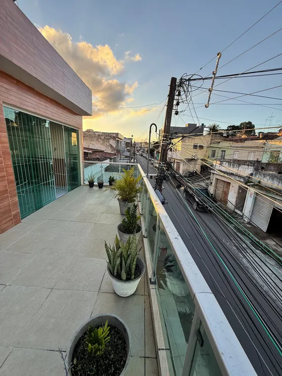 Terraço da Casa Matriz no fim de tarde
